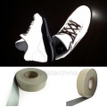 Silver reflective PVC foam leather for safety